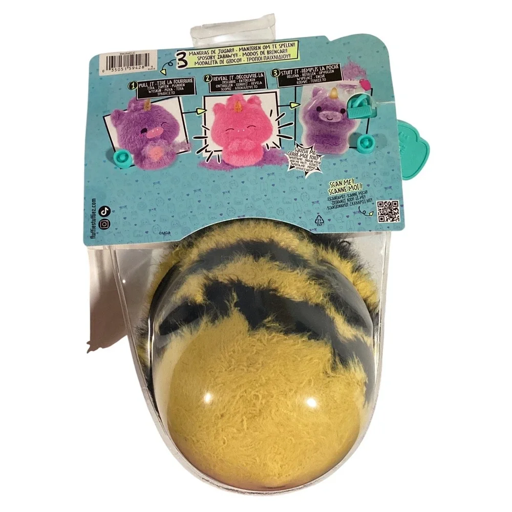 Fluffie Stuffiez‎ Collectible Plush Bee DIY Surprise New in Package